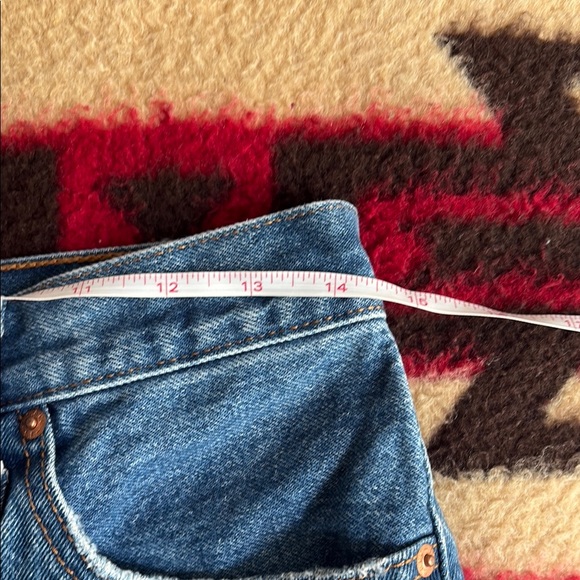 Levi's 501 Mid-Thigh High Rise Shorts - Picture 2 of 6